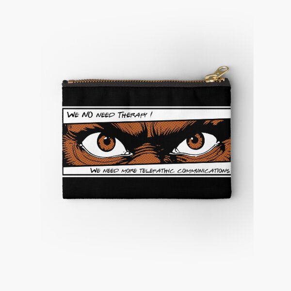 Item preview, Bigfoot says, "We No Need Therapy, We Need More Telepathic Communication" designed and sold by John-Paul Sanders.