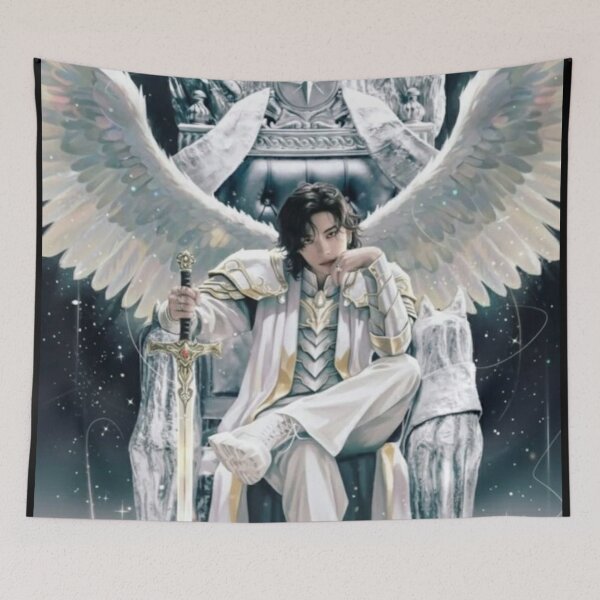 Item preview, GIANT black and white Japanese album Hwang Hyunjin Stray Kids teaser IMAGE SKZ kpop ot8 poster you make straykids stay  designed and sold by Kpop-Noona.