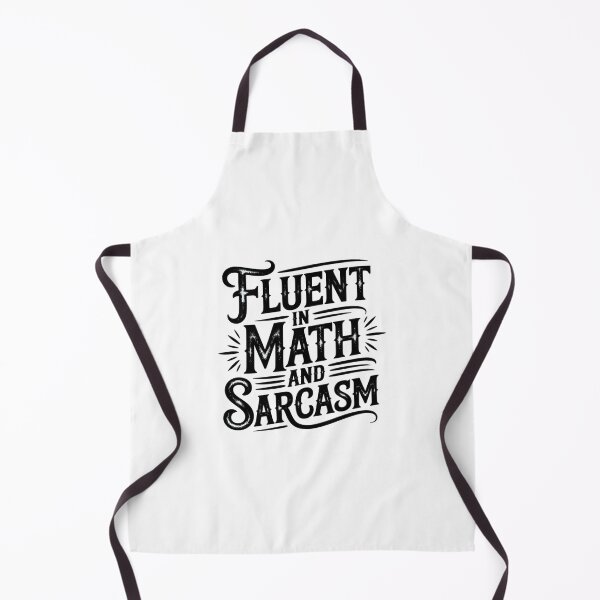 Item preview, Womens Fluent in Math and Sarcasm Teacher designed and sold by joyouartArt.