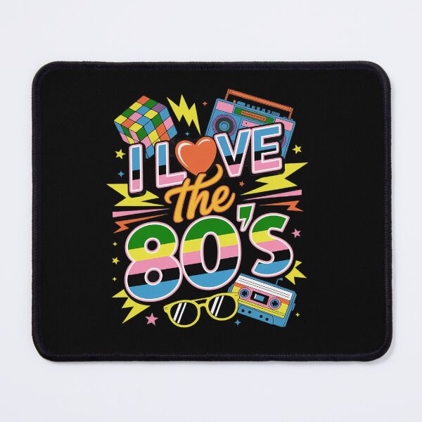 Item preview, I Love The 80's Eighties Party Dress designed and sold by angolinnArt.