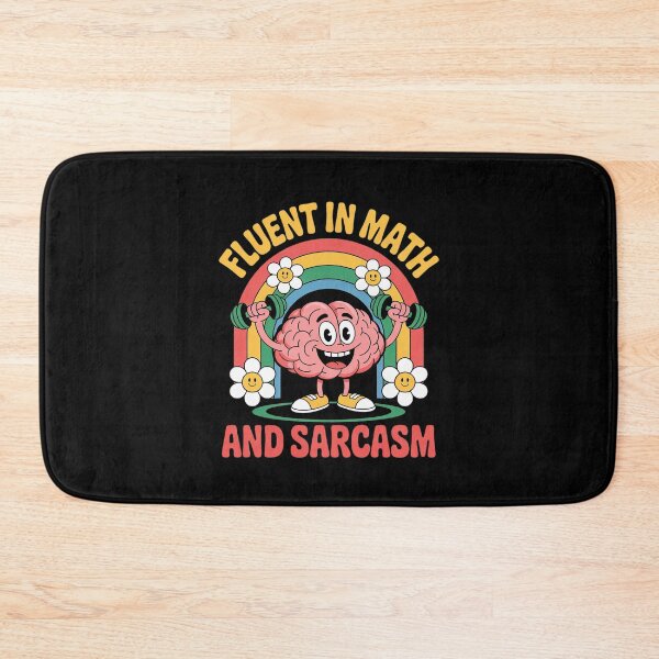 Item preview, Womens Fluent in Math and Sarcasm Humor Lovers Math Teacher designed and sold by joyouartArt.