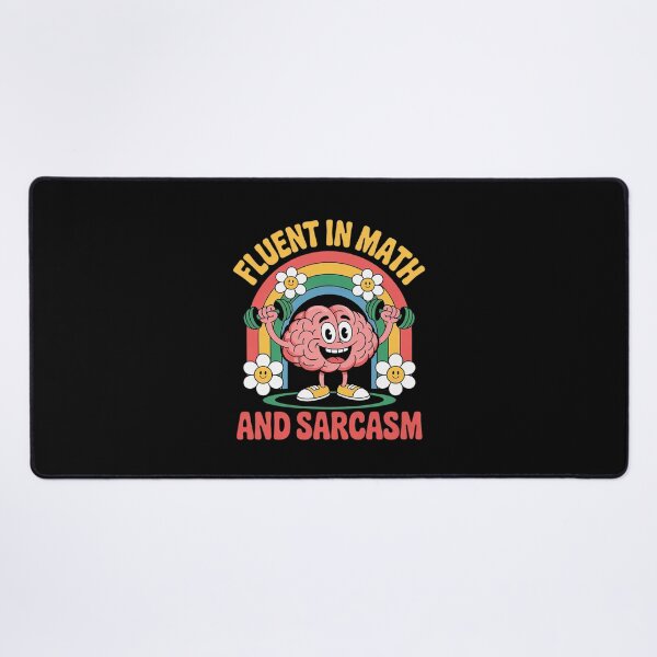 Item preview, Womens Fluent in Math and Sarcasm Humor Lovers Math Teacher designed and sold by joyouartArt.