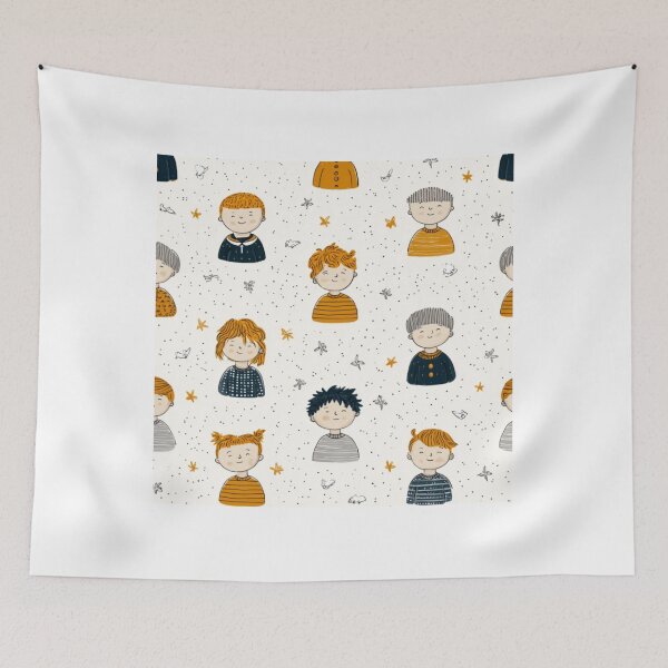 Item preview, Positive kids pattern for kids designed and sold by SmileshareShop.