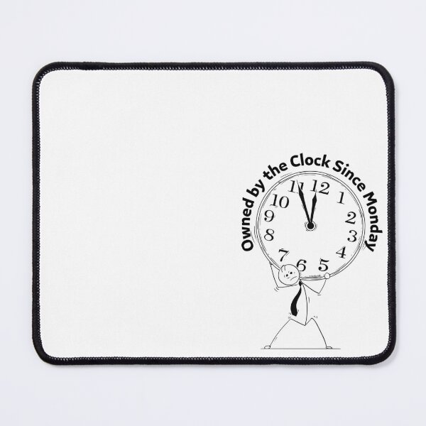 Item preview, Work Burnout – Overworked Employee Time Pressure Illustration designed and sold by chillbyME.