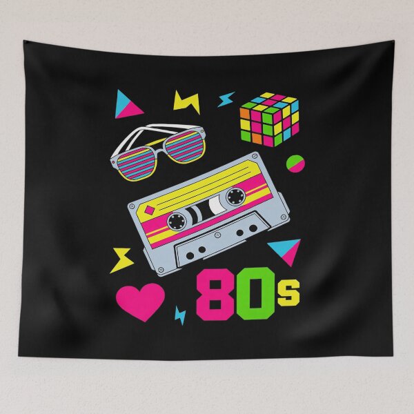 Item preview, I Love The 80's Party 1980s Themed Costume 80s Theme Outfit designed and sold by angolinnArt.