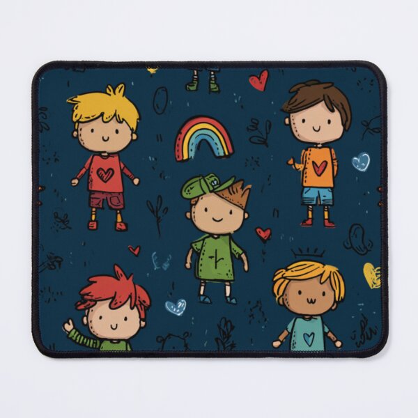 Item preview, Positive happy kids pattern for kids designed and sold by SmileshareShop.