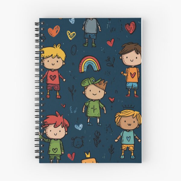 Item preview, Positive happy kids pattern for kids designed and sold by SmileshareShop.