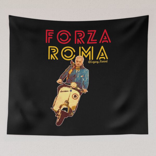 Item preview, Jose Mourinho Forza Roma designed and sold by Brainiacgfx.