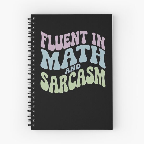 Item preview, Womens Fluent in Math and Sarcasm Teacher Appreciation designed and sold by joyouartArt.