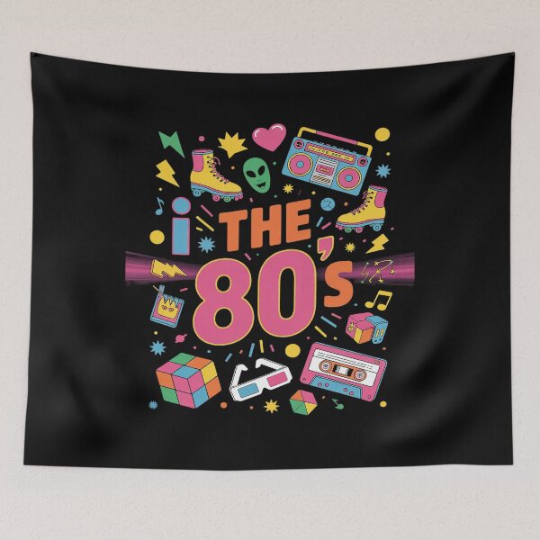 Item preview, I Love The 80's Party 1980s Themed Costume 80s Theme Outfit5 designed and sold by angolinnArt.