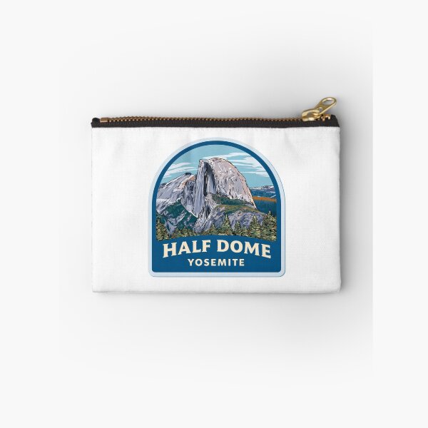 Item preview, Half Dome Yosemite Travel Decal - Enhanced Vintage Sierra Nevada National Park California Mountain Sticker designed and sold by Blurbean.