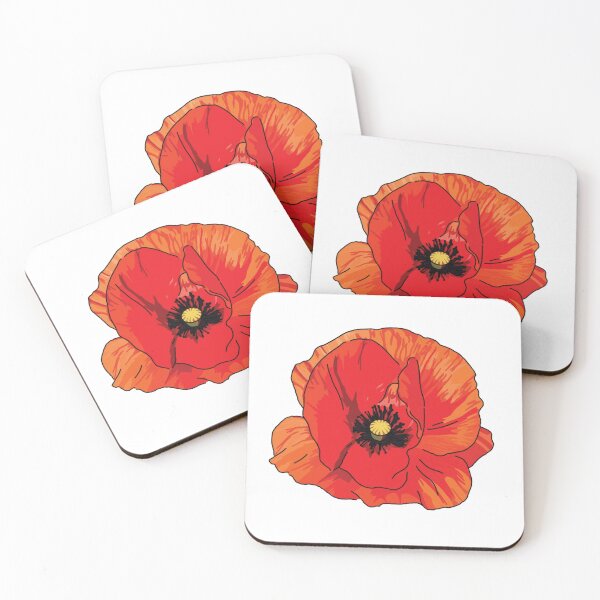 Item preview, Beautiful Red Poppy designed and sold by WildVault.
