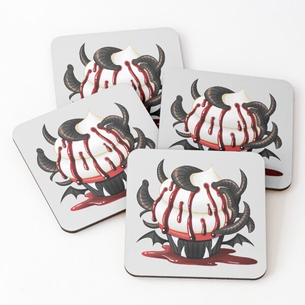 Item preview, Gothic Vampire Leech Black Forest Cupcake designed and sold by makyonokisai.