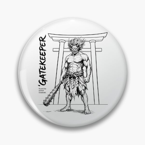 Item preview, Oni of the Great Gate - Japanese Oni Demon designed and sold by bapupa.