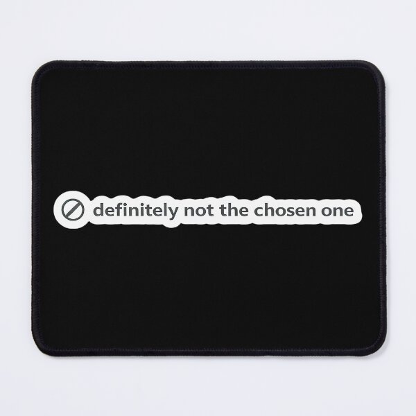 Item preview, Definitely Not the Chosen One Meme designed and sold by Retr0Tshirts.