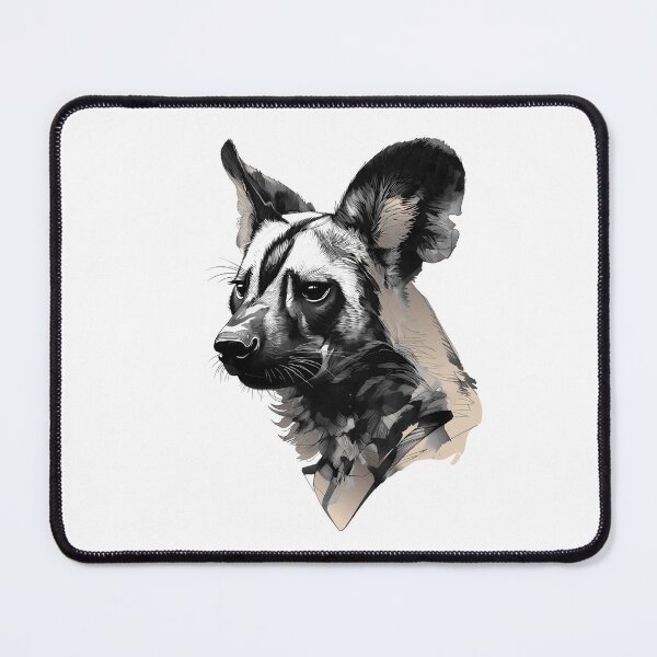 Item preview, African Wild Dog Artistic Portrait. designed and sold by Mr Lee.