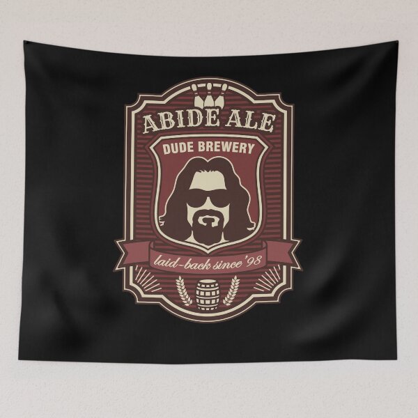 Item preview, Abide Ale Vintage Brewery Label - Laid-Back Since 98 designed and sold by erion5k.