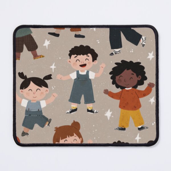 Item preview, Positive multiculture kids pattern for kids designed and sold by SmileshareShop.