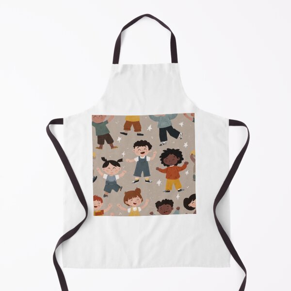 Item preview, Positive multiculture kids pattern for kids designed and sold by SmileshareShop.