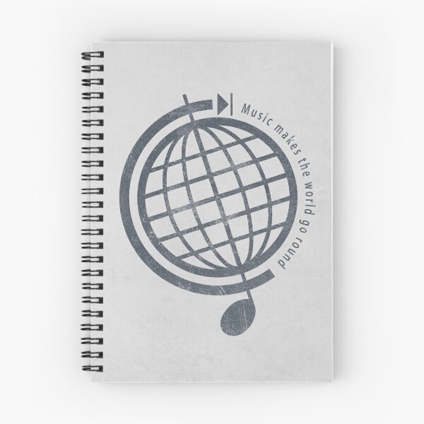 Item preview, Music Makes the World Go Round designed and sold by ChunkyDesign.