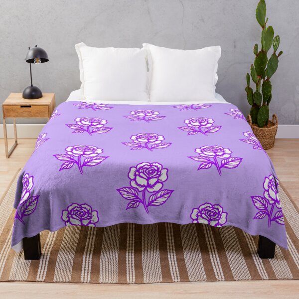 Item preview, Elegant Purple Rose – Beautiful and Sophisticated Floral Illustration designed and sold by AstronautMerch.