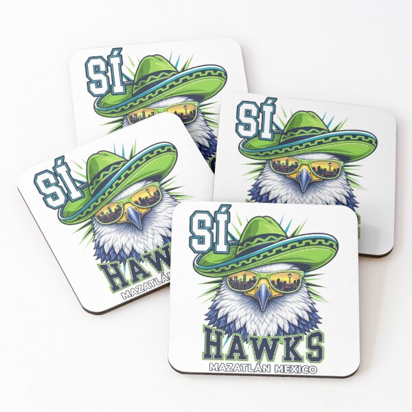 Item preview, Si Hawks Seattle Mexico Vacation - Funny Eagle Sombrero Parody designed and sold by StillDow.