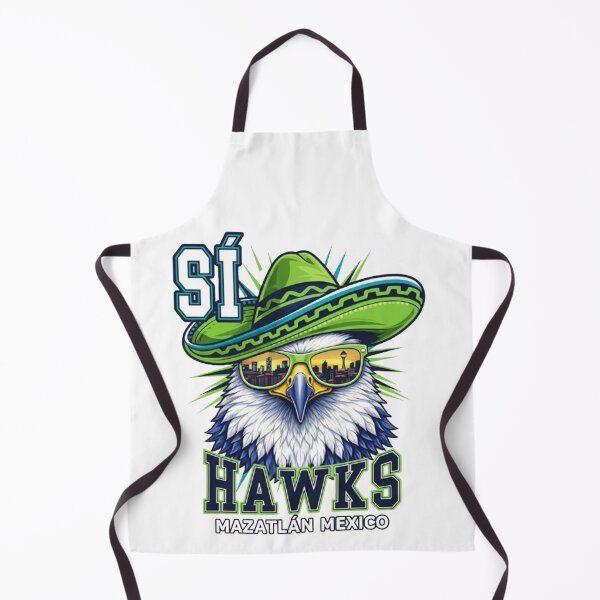 Item preview, Si Hawks Seattle Mexico Vacation - Funny Eagle Sombrero Parody designed and sold by StillDow.