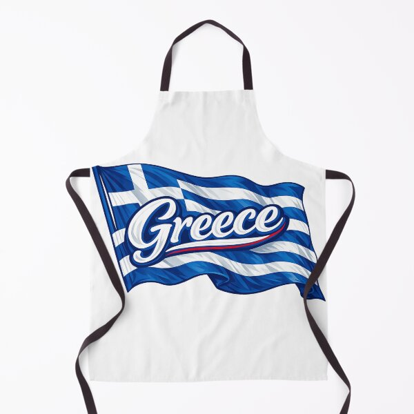 Item preview, Greece Waving Flag Typography – Greek National Pride Design designed and sold by GarnerSupplyCo.