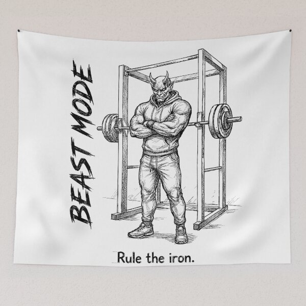 Item preview, Guardian of the Rack - Oni Gym designed and sold by bapupa.
