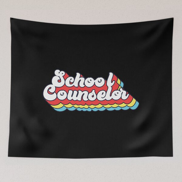 Item preview, Retro School Counselor Typography designed and sold by immydnwapl45.