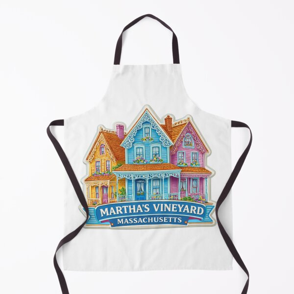 Item preview, Martha's Vineyard Gingerbread Houses Alternative Design - Victorian Cottages Oak Bluffs Massachusetts Island Architecture designed and sold by Blurbean.