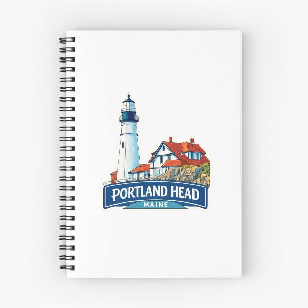 Item preview, Alternative Portland Head Maine Lighthouse Badge - Enhanced Coastal Architecture Maritime   Heritage Travel Decal designed and sold by Blurbean.