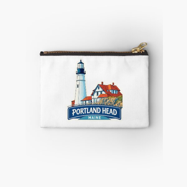 Item preview, Alternative Portland Head Maine Lighthouse Badge - Enhanced Coastal Architecture Maritime   Heritage Travel Decal designed and sold by Blurbean.