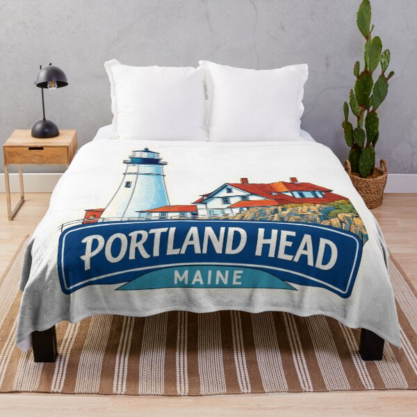 Item preview, Alternative Portland Head Maine Lighthouse Badge - Enhanced Coastal Architecture Maritime   Heritage Travel Decal designed and sold by Blurbean.