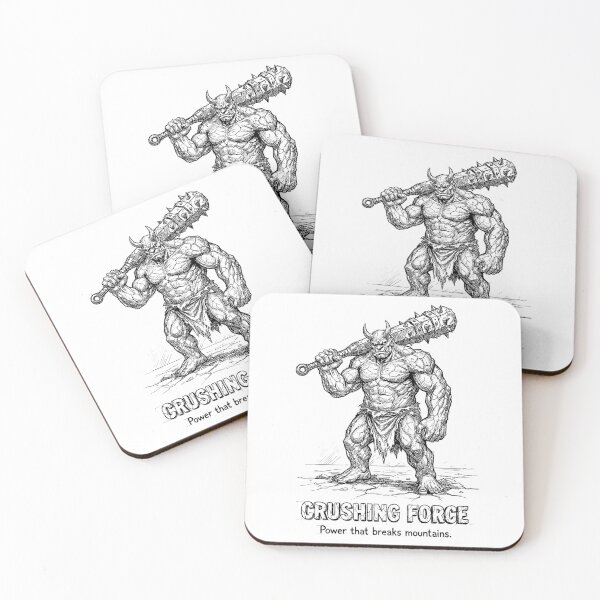 Item preview, The Heavy Brute - Oni Ogre designed and sold by bapupa.