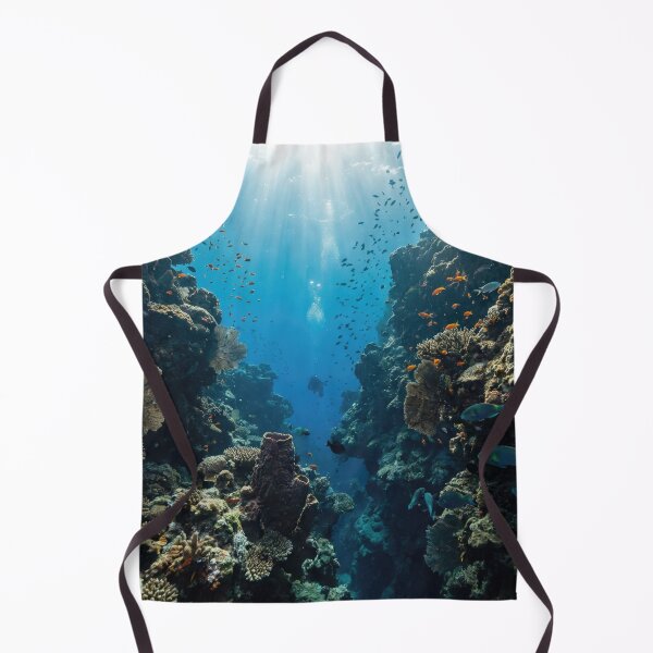 Item preview, Crystal Clear Coral Reef Lagoon designed and sold by Nice Vibes Prints.