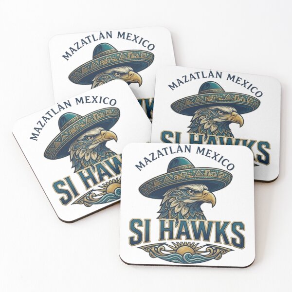 Item preview, Si Hawks Mazatlan Mexico Sombrero Eagle - Seattle Football Vacation Parody. designed and sold by StillDow.