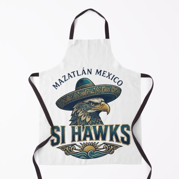 Item preview, Si Hawks Mazatlan Mexico Sombrero Eagle - Seattle Football Vacation Parody. designed and sold by StillDow.
