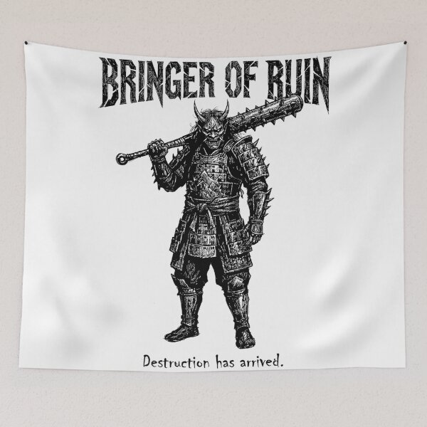 Item preview, Bringer of Ruin - Scary Oni designed and sold by bapupa.