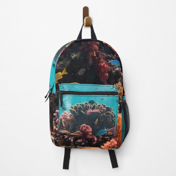 Item preview, Sunlight Through Coral Reef Canyon designed and sold by Nice Vibes Prints.