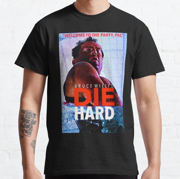 Die Hard merch Die Hard Los Angeles Blue Tee Medium