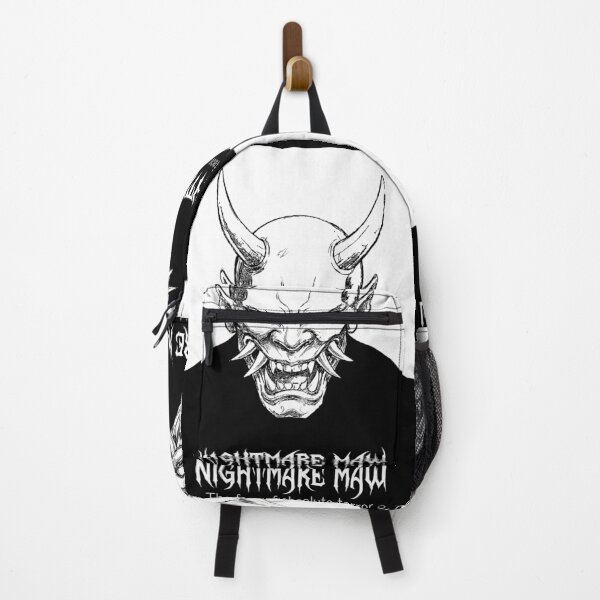 Item preview, The Nightmare Maw - Japanese Scary Oni designed and sold by bapupa.