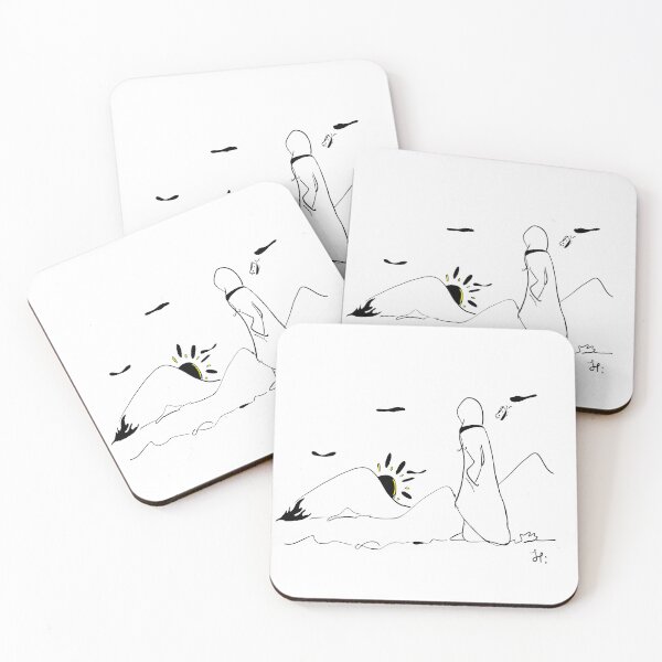 Item preview, Walking calmly - Minimalist Illustration designed and sold by youngsobri.