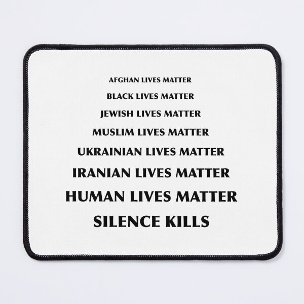 Item preview, Human lives matter designed and sold by AtiPrintary.