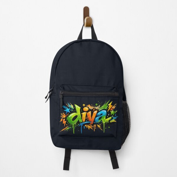 Item preview, Girly Graffiti Diva Lettering designed and sold by Ivy-Triggs.