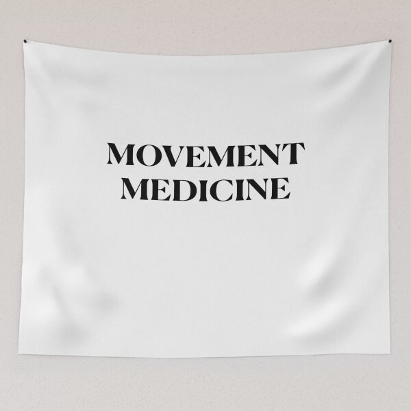 Item preview, MOVEMENT MEDICINE black designed and sold by Feldymerch.