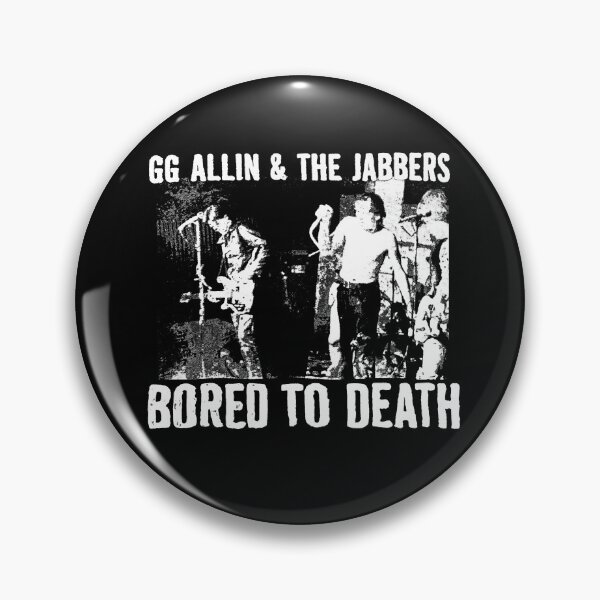 Item preview, GG ALLIN & THE JABBERS ~ BORED TO DEATH designed and sold by skeletons-lair.