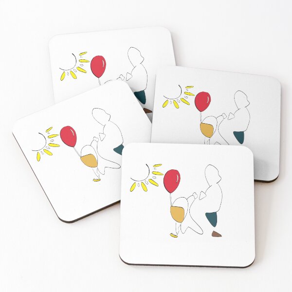 Item preview, Caminando Juntos - Ilustración Minimalista de Amor designed and sold by youngsobri.