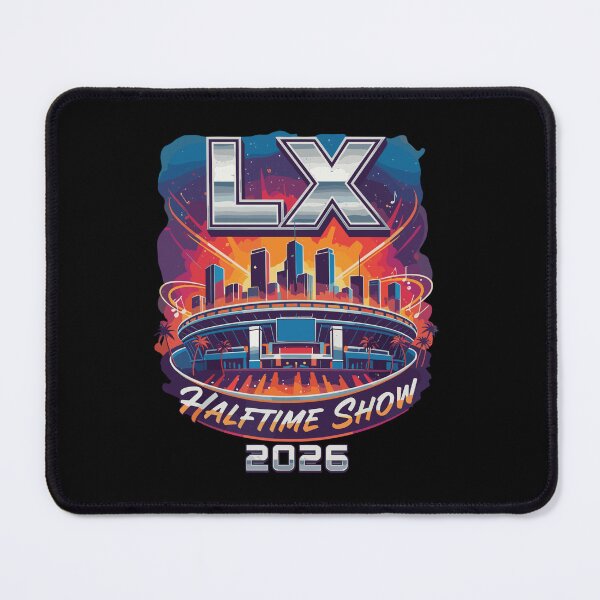 Item preview, LX Halftime Show 2026 Stadium Graphic - Retro  designed and sold by Evaevonechi.