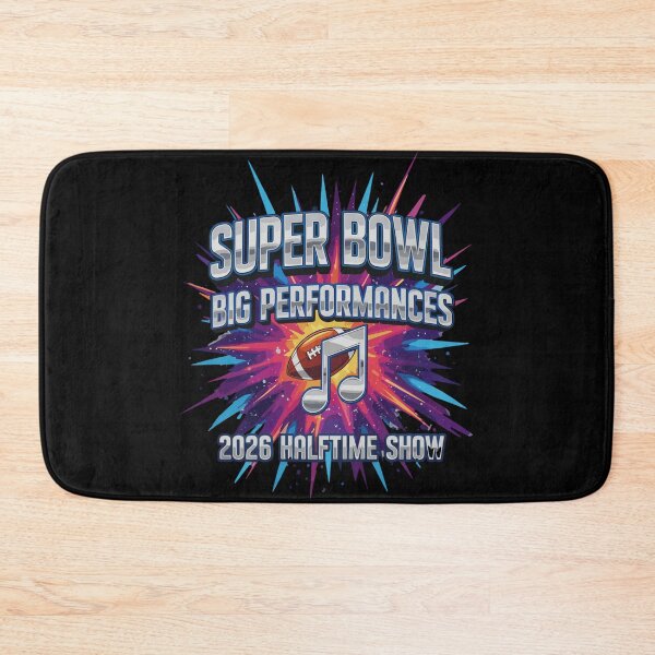 Item preview, Super Bowl 2026 Big Performances Halftime Show Explosive Graphic designed and sold by Evaevonechi.